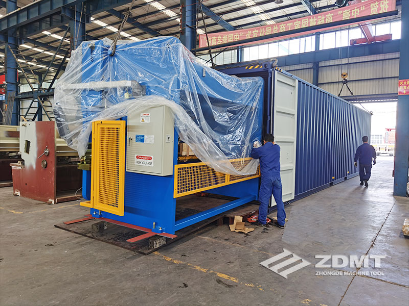 中東疫情沖擊之下，中德剪板機折彎機出口沙特